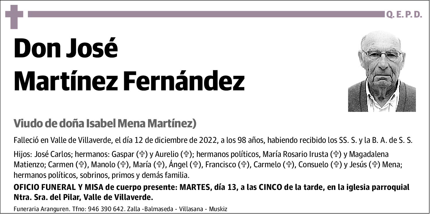 José Martínez Fernández