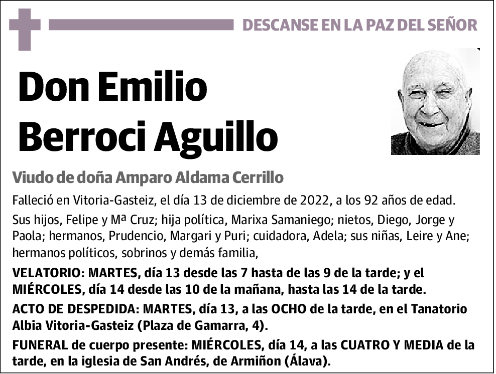 Emilio Berroci Aguillo