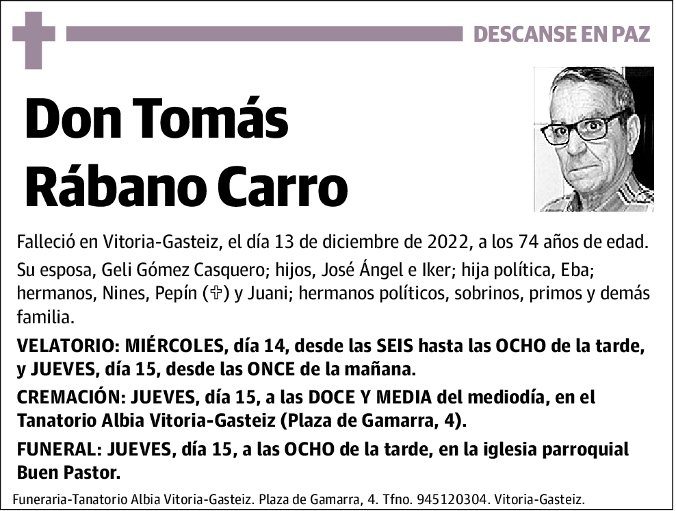 Tomas Rábano Carro