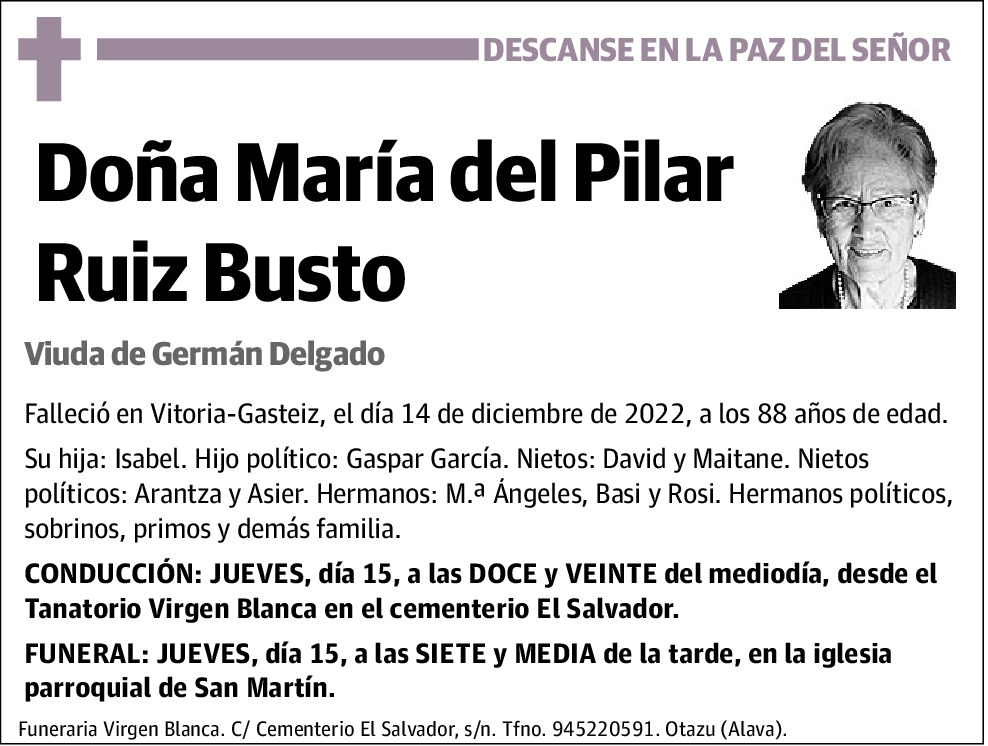 María del Pilar Ruiz Busto