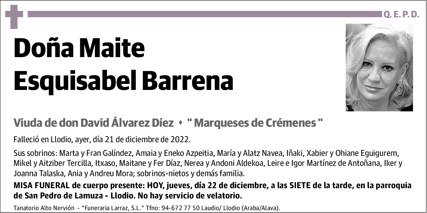 Maite Esquisabel Barrena