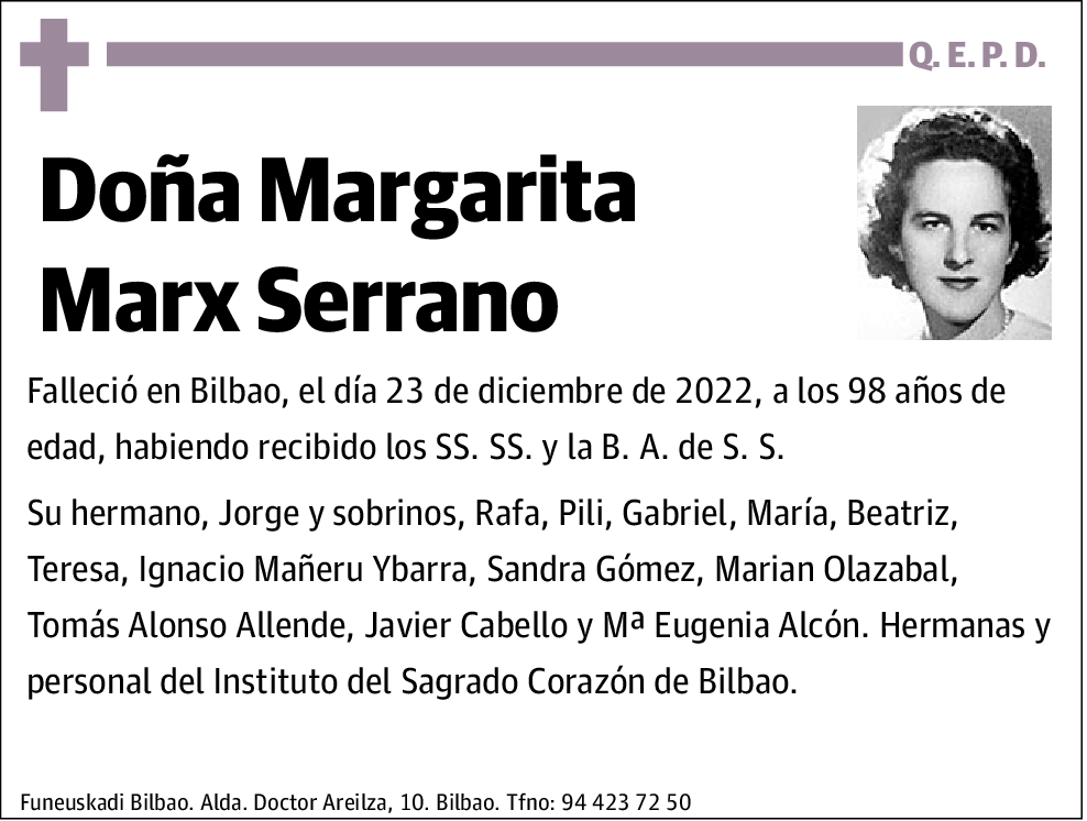 Margarita Marx Serrano