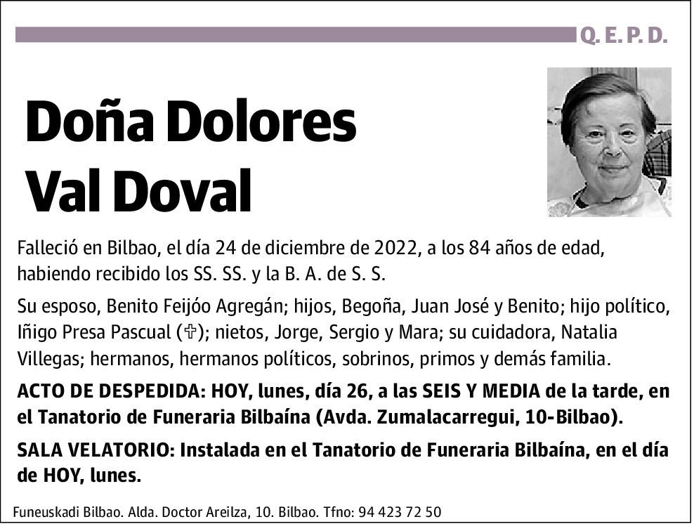 Dolores Val Doval