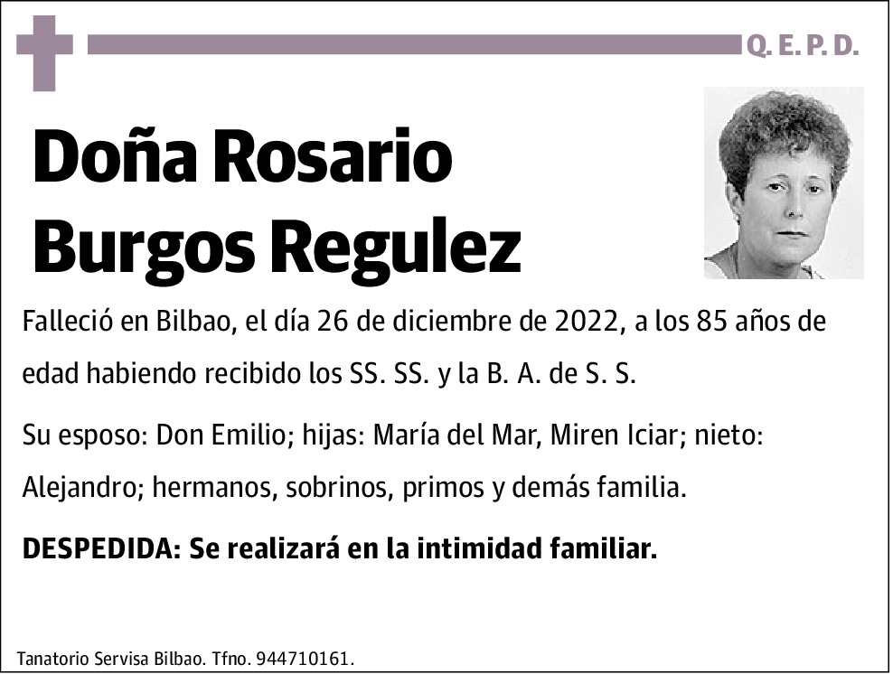 Rosario Burgos Regulez