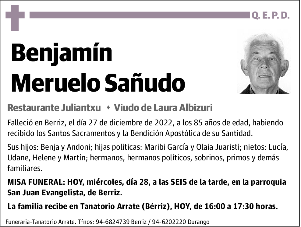 Benjamín Meruelo Sañudo