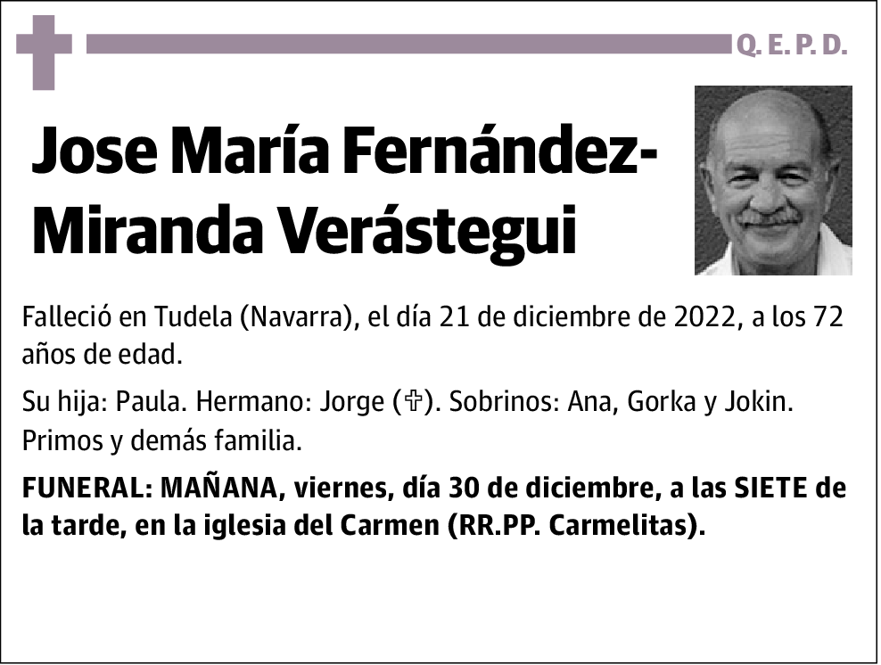 Jose Maria Fernandez-Miranda Verastegui