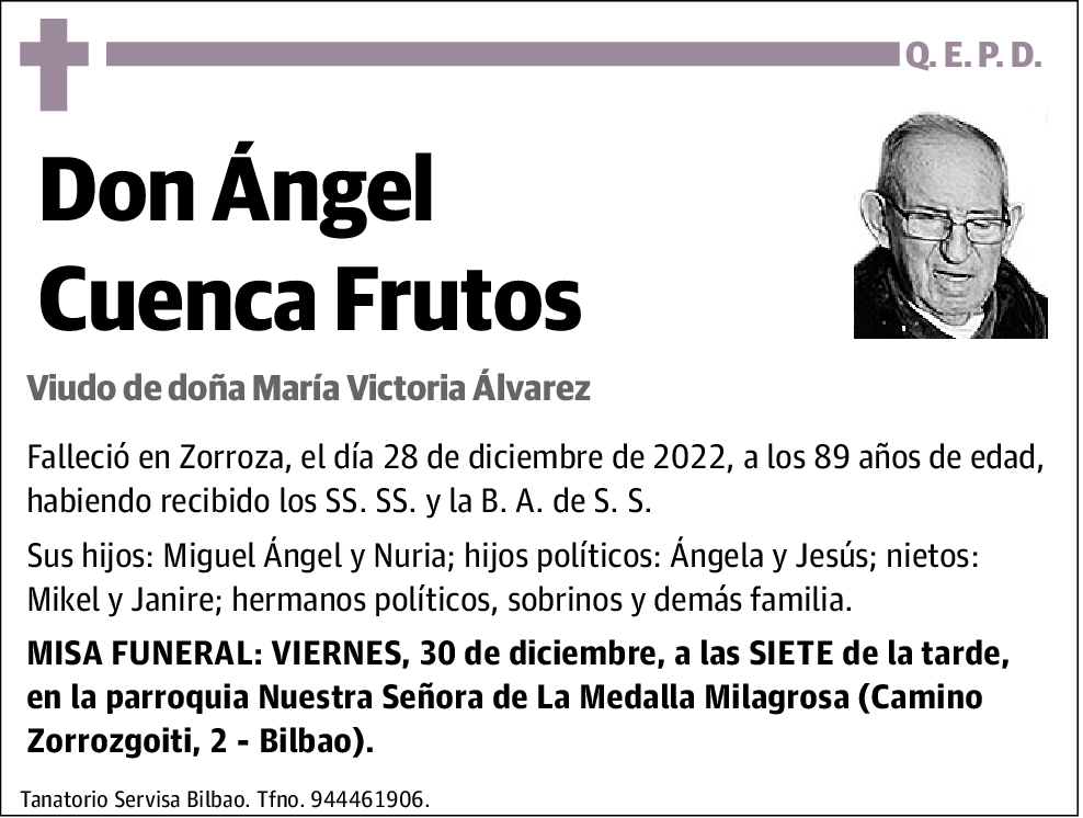 Ángel Cuenca Frutos
