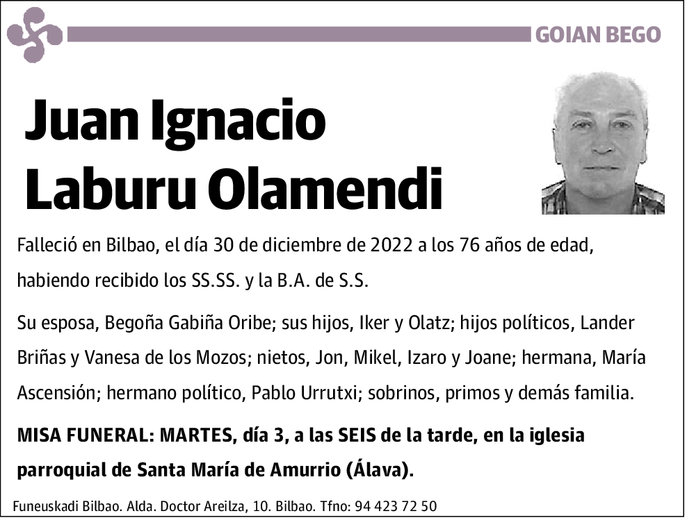Juan Ignacio Laburu Olamendi