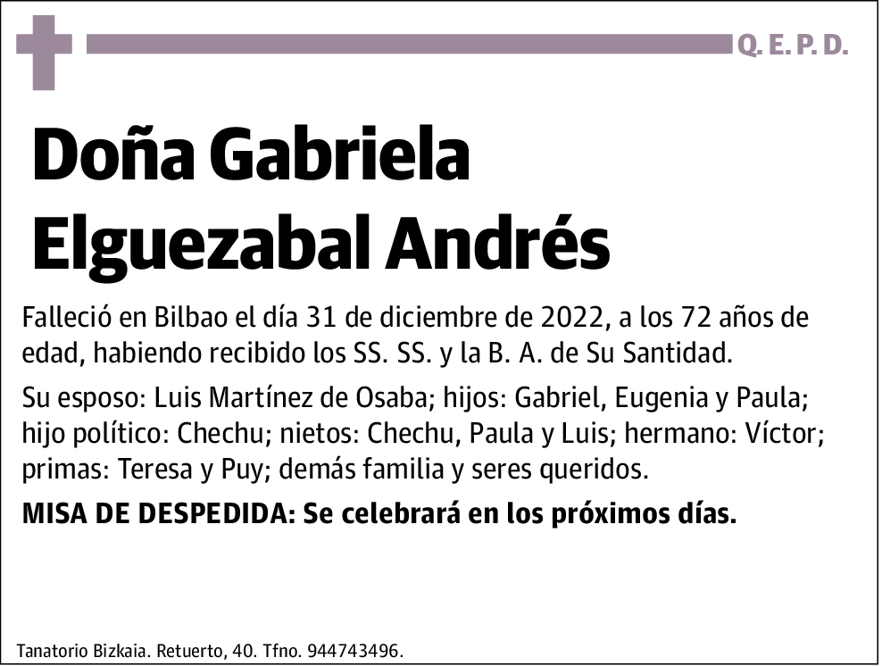Gabriela Elguezabal Andrés