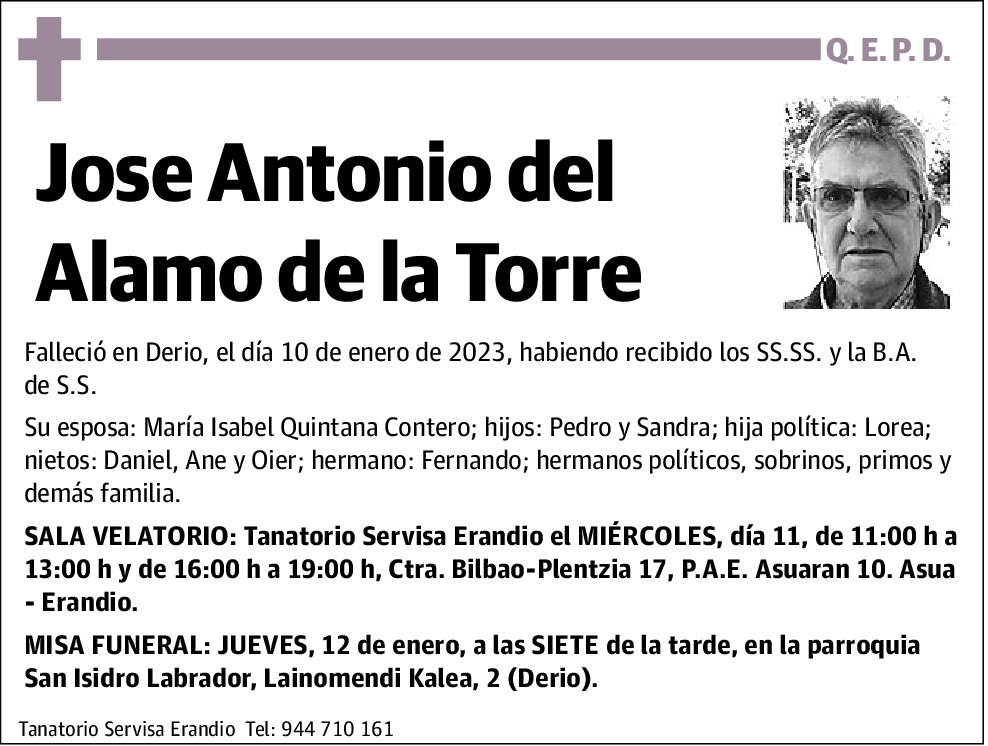 Jose Antonio del Alamo de la Torre