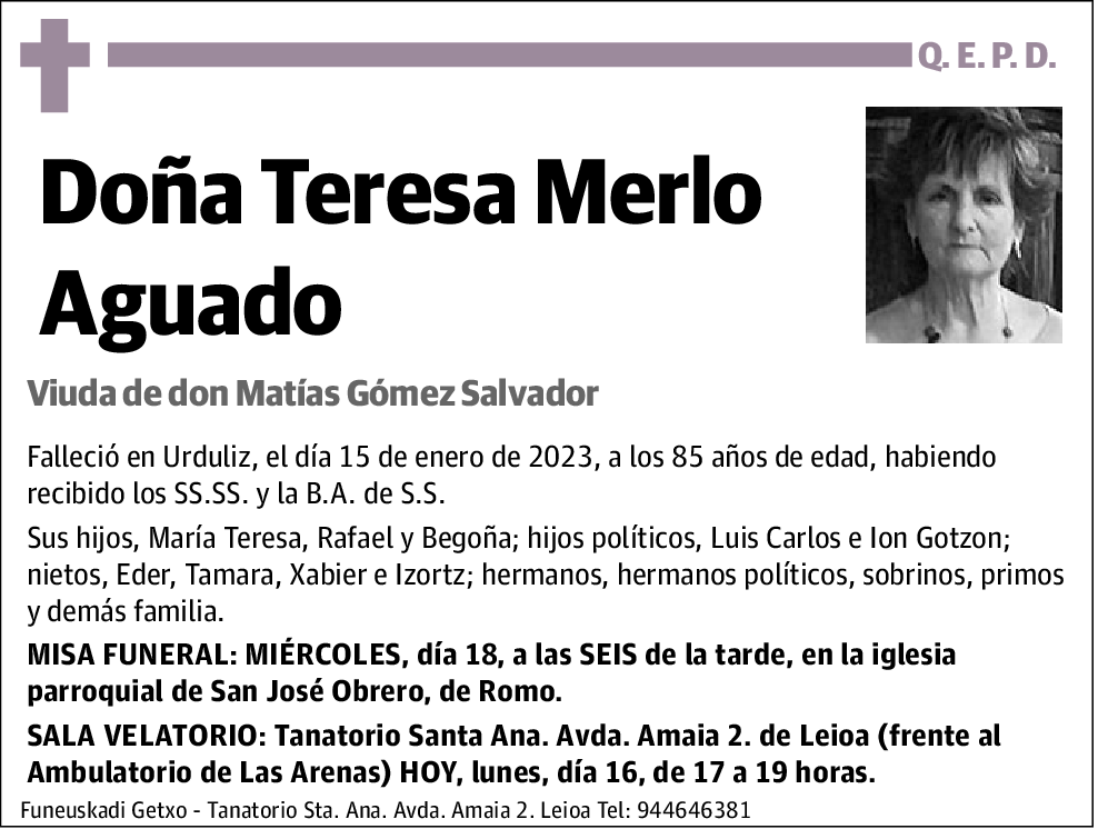 María Teresa Merlo Aguado
