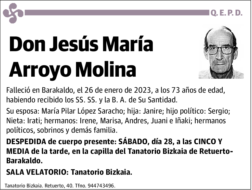 Jesús María Arroyo Molina