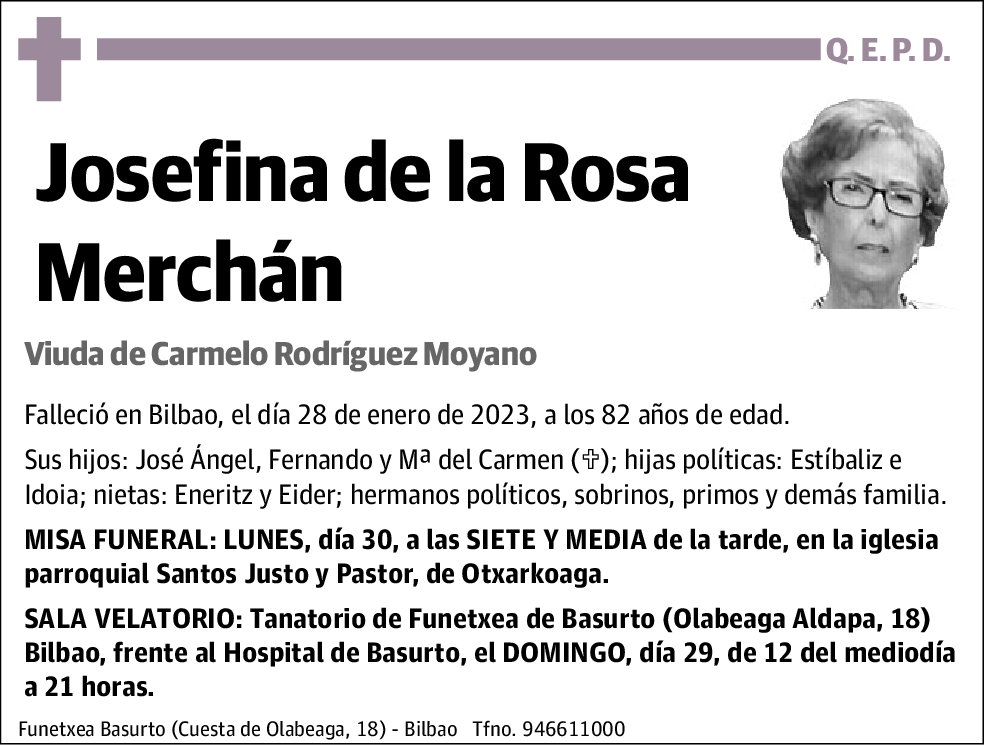 Josefina de la Rosa Merchan