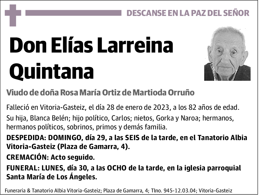 Elías Larreina Quintana