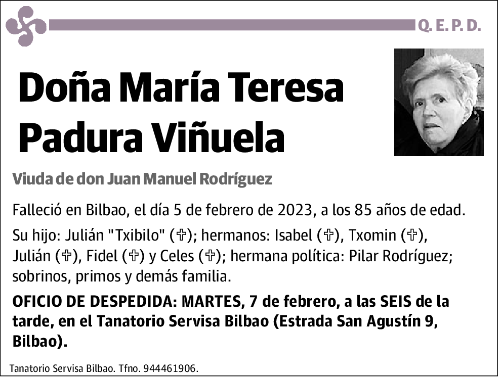 María Teresa Padura Viluela