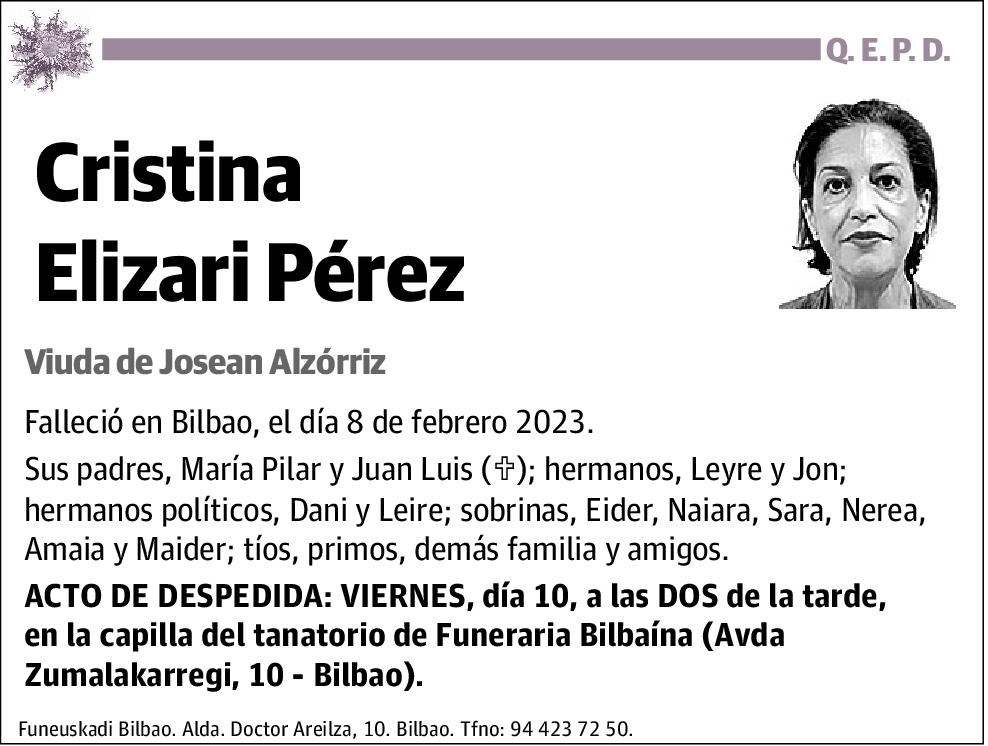 Cristina Elizari Pérez