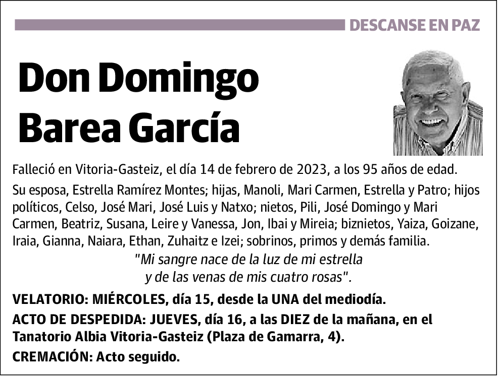 Domingo Barea García