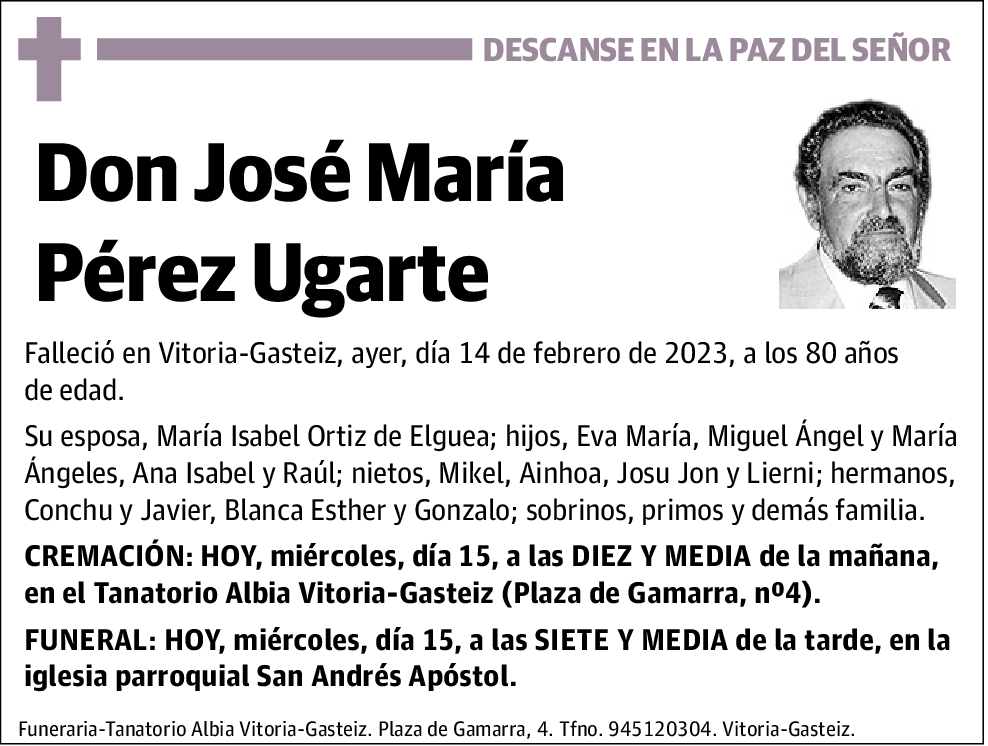 José María Pérez Ugarte