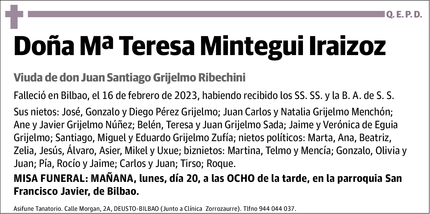 Mª Teresa-Nietos Mintegui Iraizoz