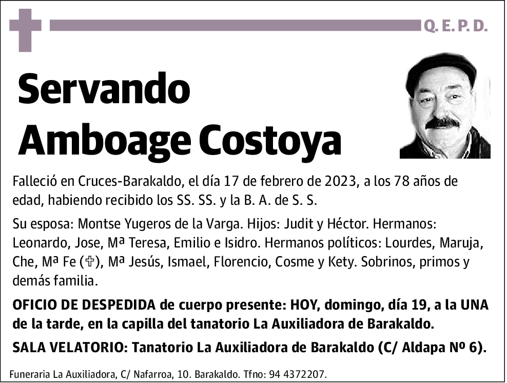 Servando Amboage Costoya