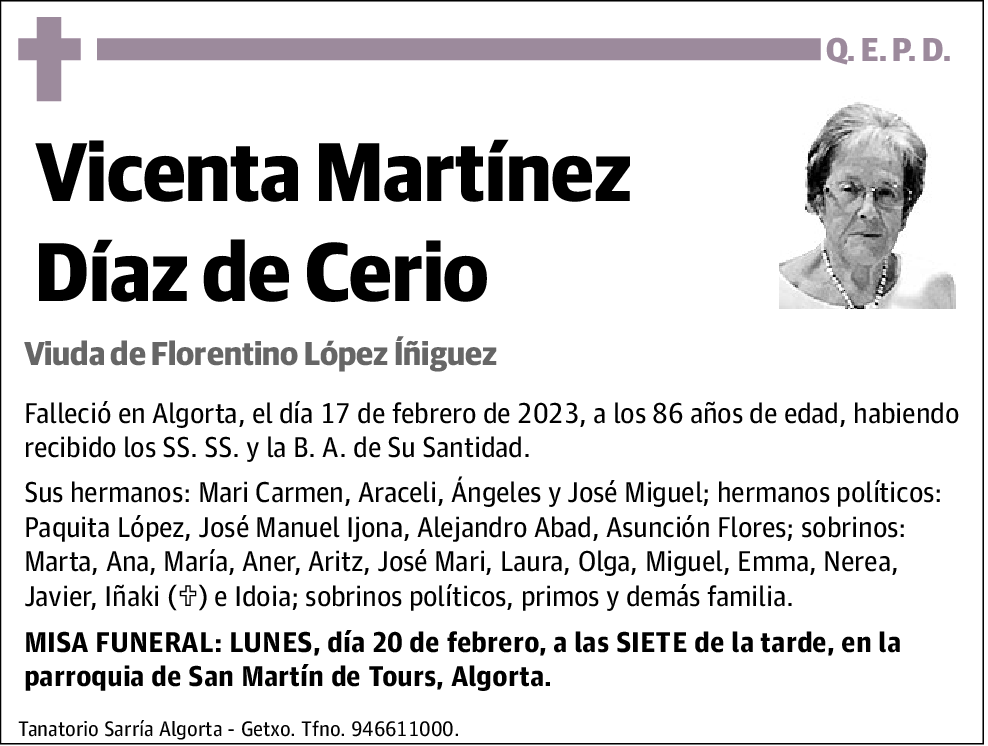 Vicenta Martínez Díaz de Cerio