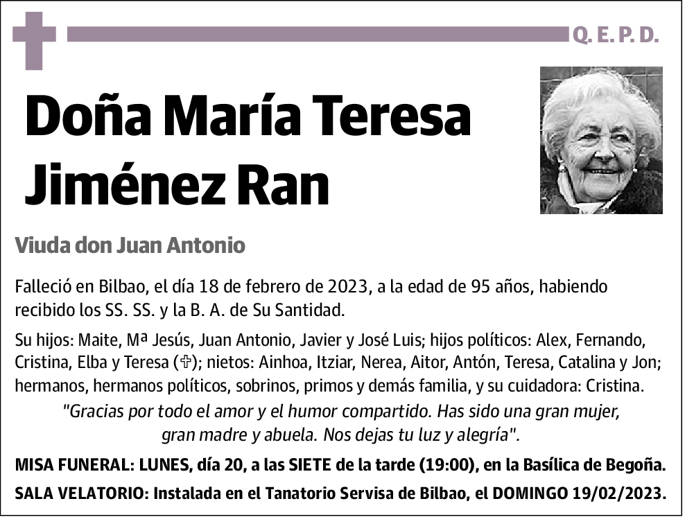 María Teresa Jiménez Ran