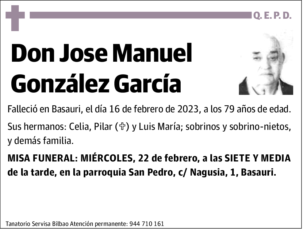 Jose Manuel González García