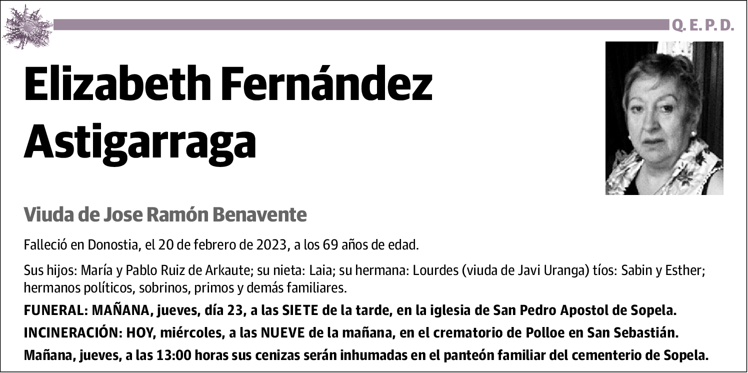 Elizabeth Fernández Astigarraga