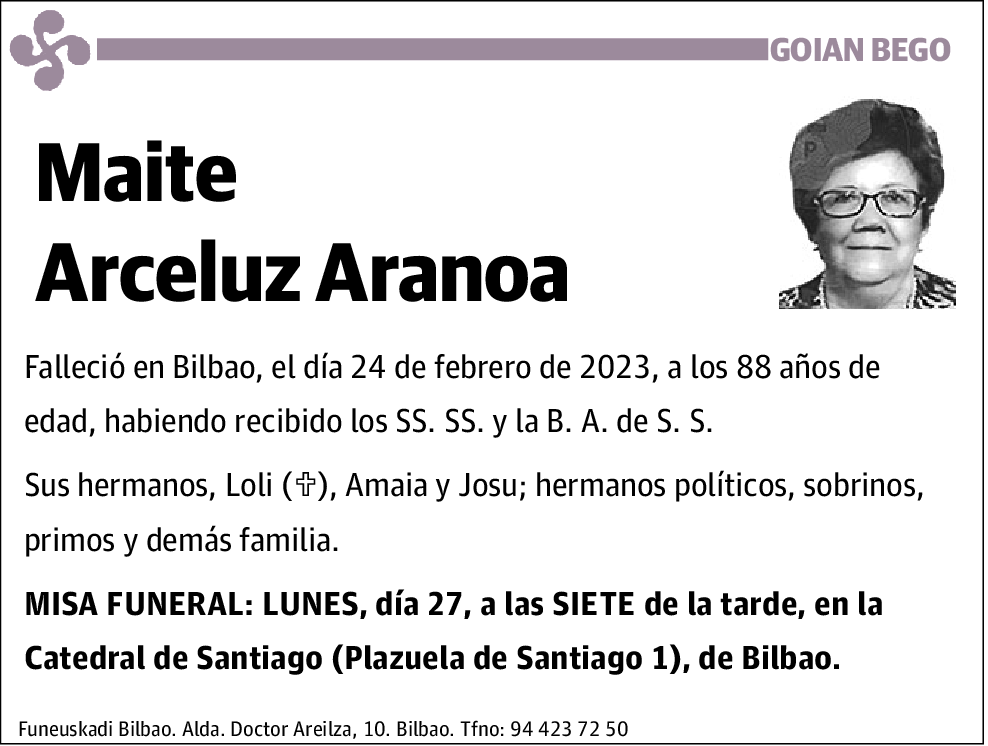 Maite Arceluz Aranoa