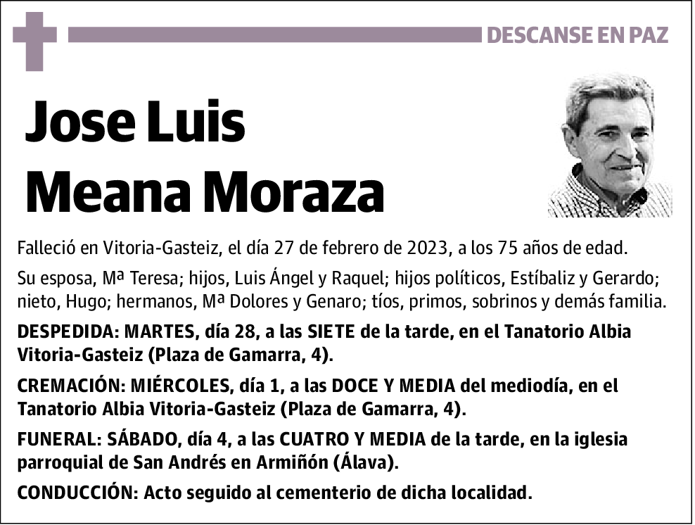 Jose Luis Meana Moraza