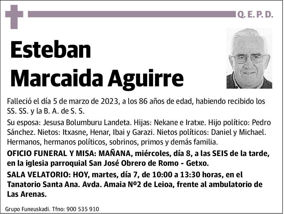 Esteban Marcaida Aguirre