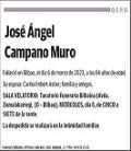 José Ángel Campano Muro