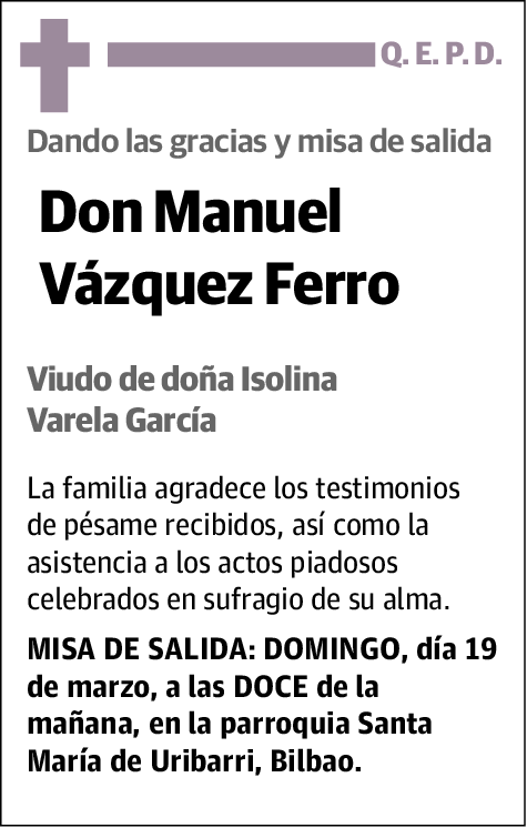 Manuel Vázquez Ferro