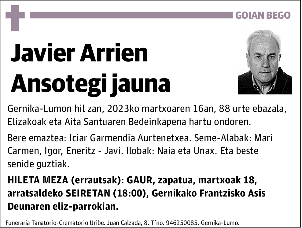 Javier Arrien Ansotegi