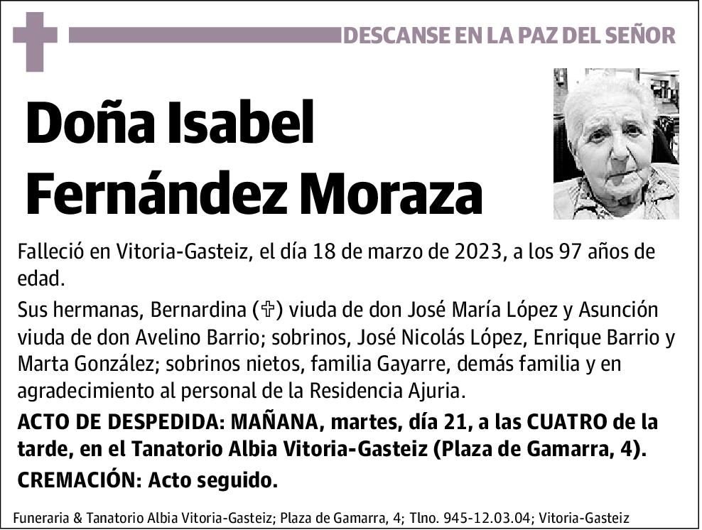 Isabel Fernández Moraza