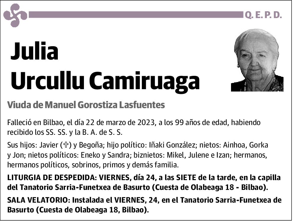 Julia Urcullu Camiruaga