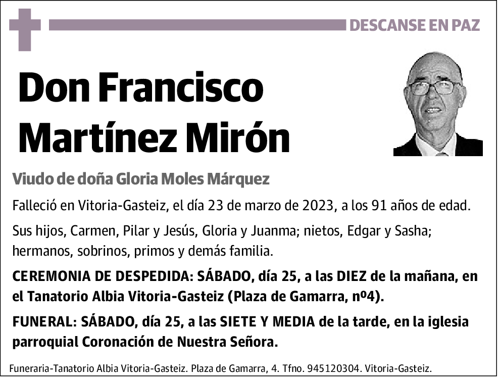 Francisco Martínez Mirón