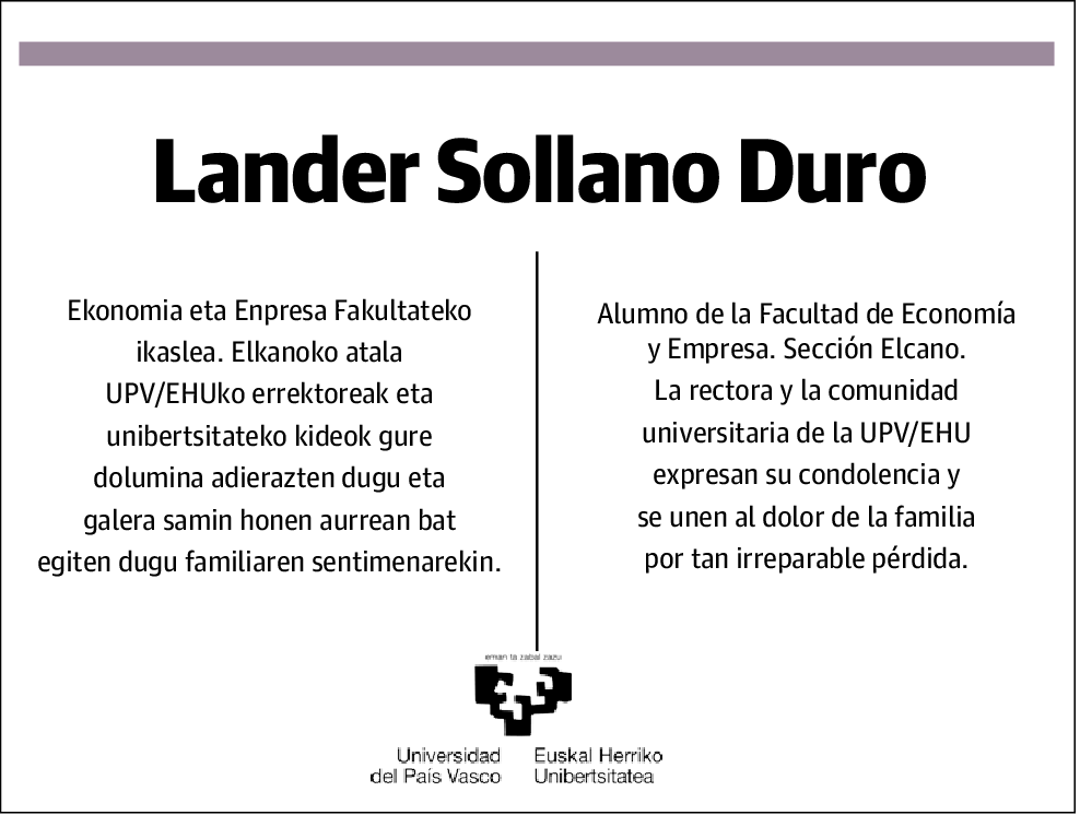 Lander Sollano Duro