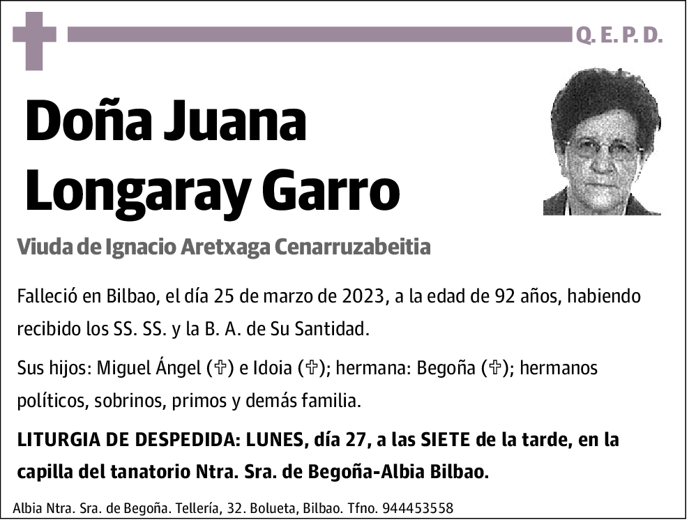 Juana Longaray Garro