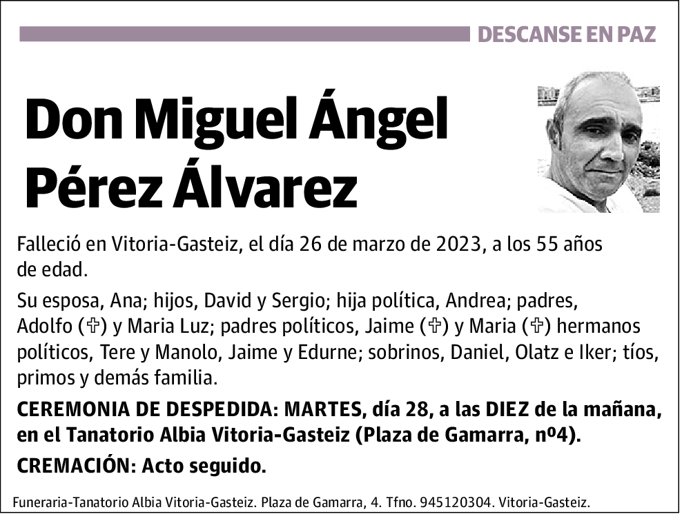 Miguel Ángel Pérez Álvarez
