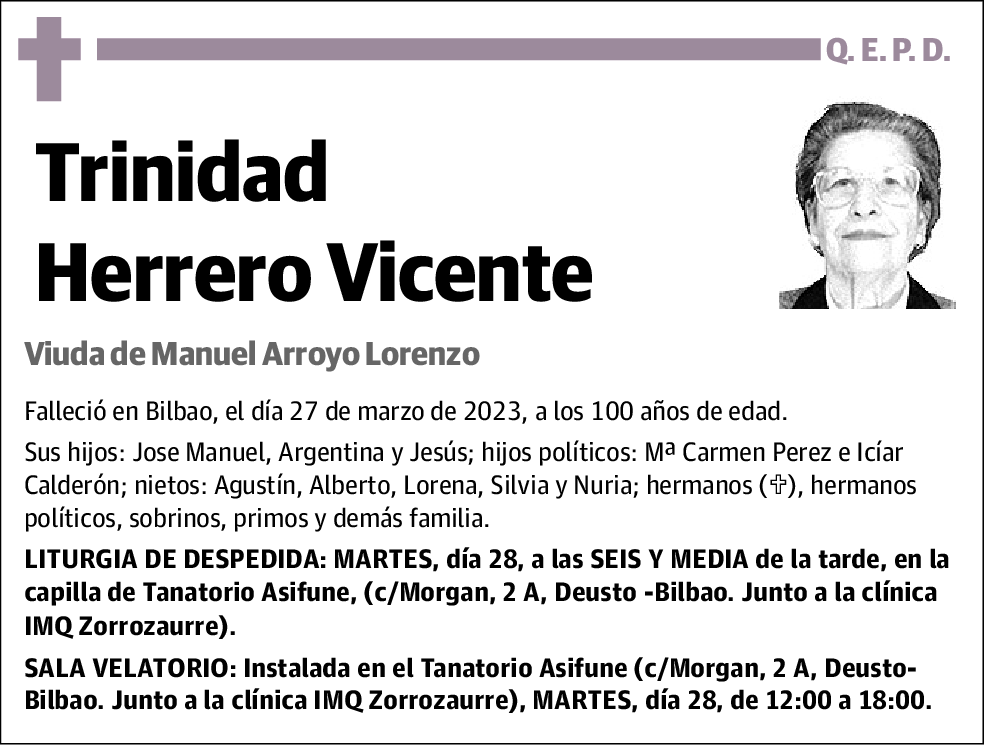 Trinidad Herrero Vicente