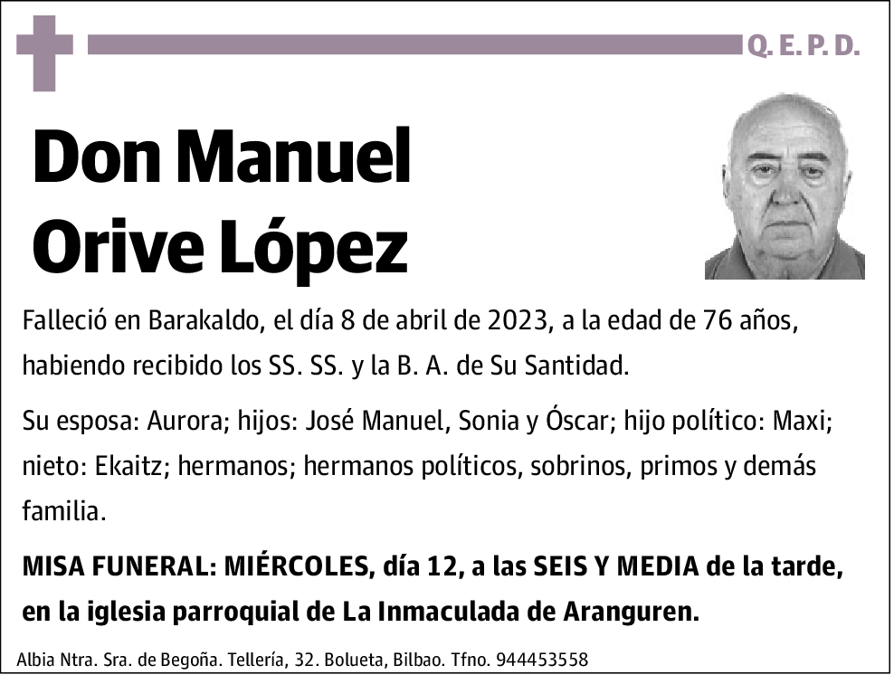 Manuel Orive López