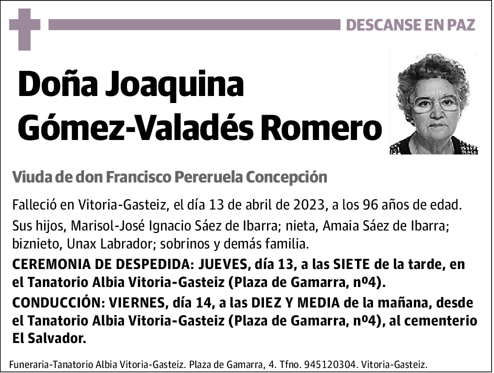 Joaquina Gómez-Valadés Romero