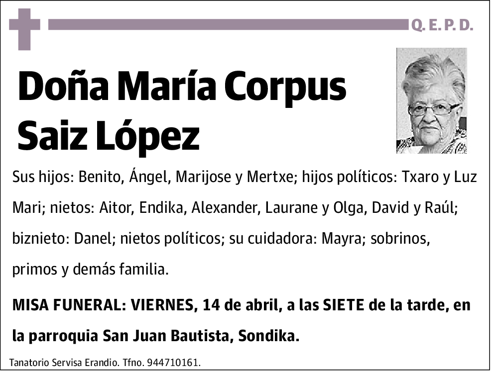 María Corpus Saiz López