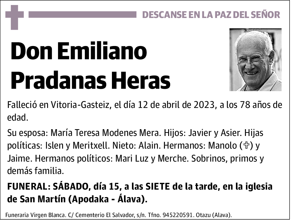Emiliano Pradanas Heras