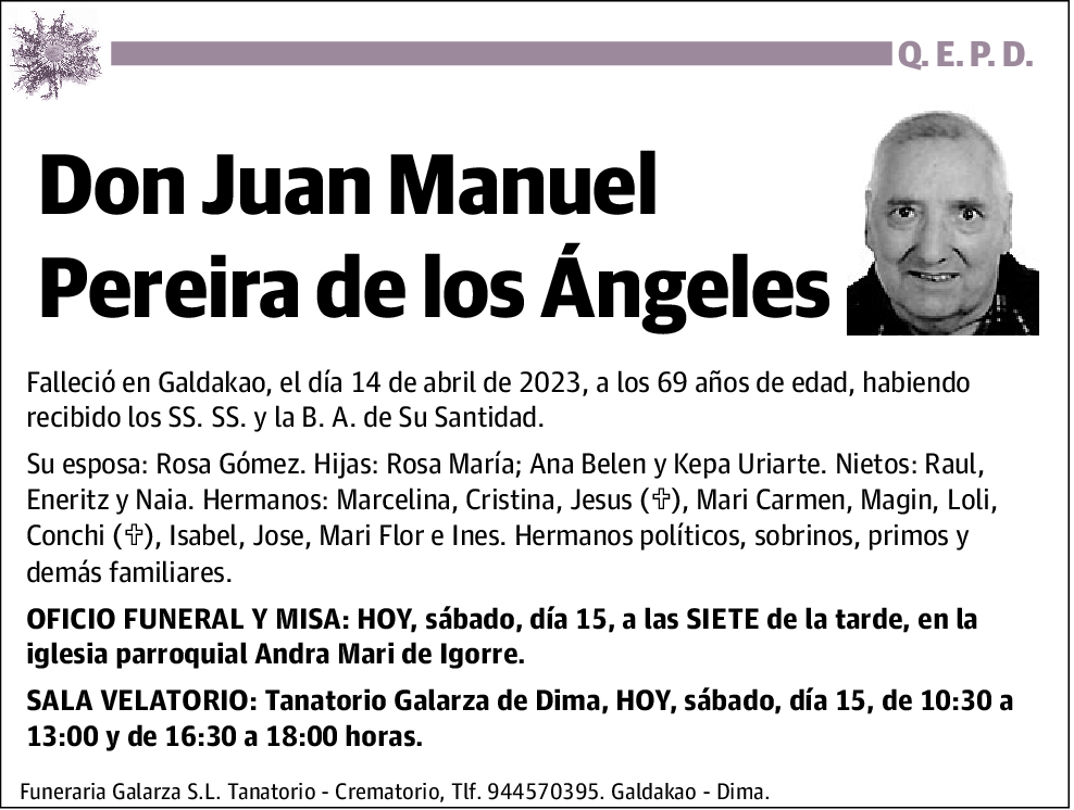 Juan Manuel Pereira de los Ángeles