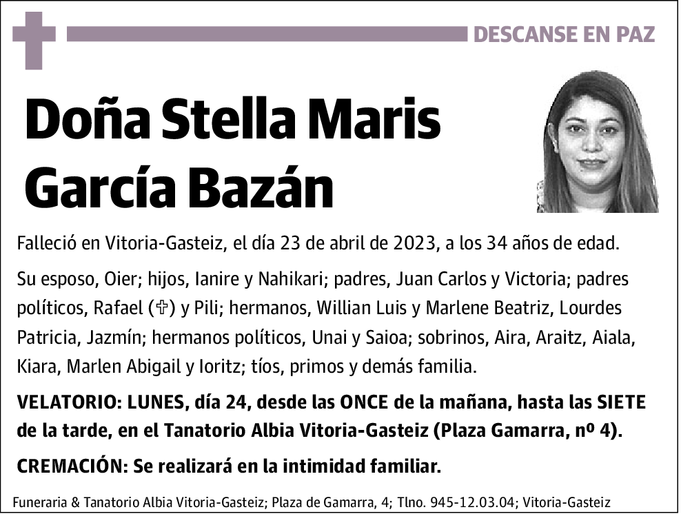 Stella Maris García Bazán