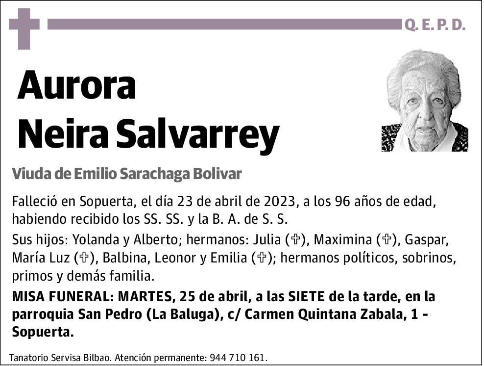 Aurora Neira Salvarrey