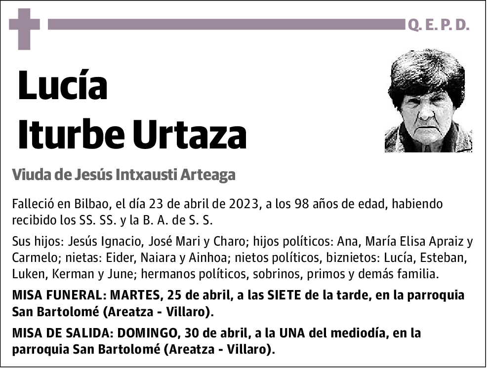 Lucía Iturbe Urtaza