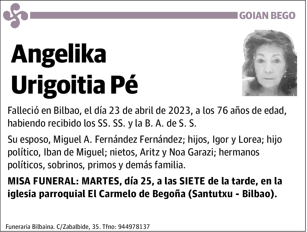 Angelika Urigoitia Pé
